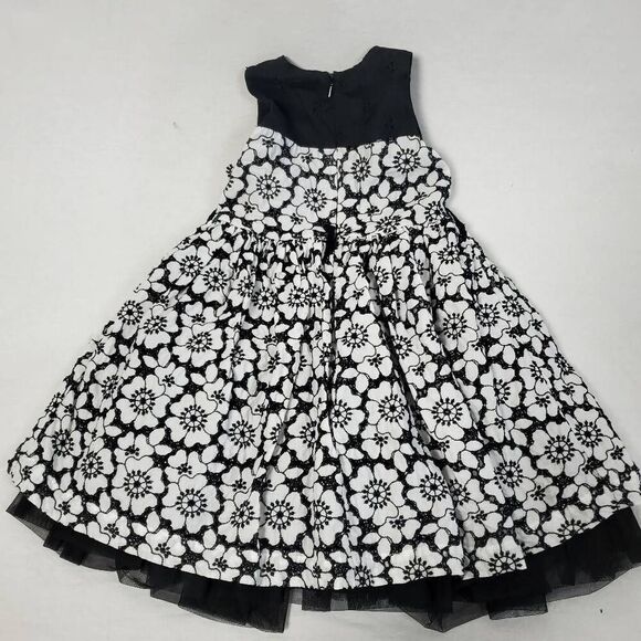 The Children's Place 24 months Girls Black/White Dress - Picture 2 of 6